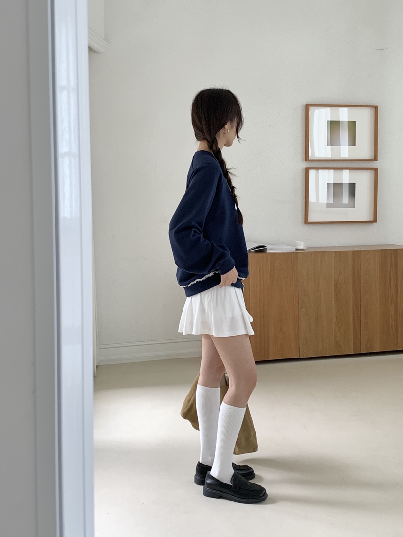 RE:OPENING韓國代購㊣女裝新款人氣職業推薦25秋冬時尚衛衣RE:OPENING衛衣