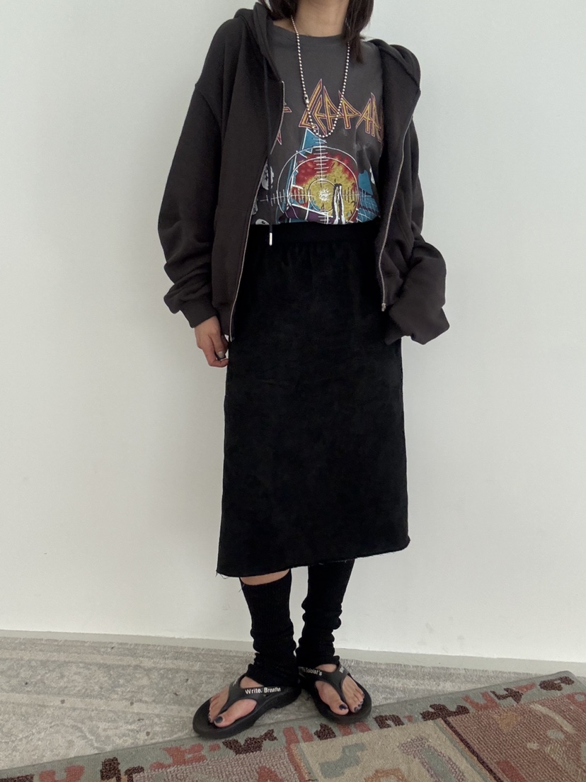 FRANC—L韓國直郵㊣女士新款推薦休閑25秋冬人氣夾克拉鏈開衩FRANC夾克