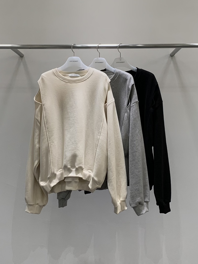 LOVE MOMENT東大門㊣實拍女裝新品職業推薦25秋冬休閑衛衣LOVE MOMENT衛衣