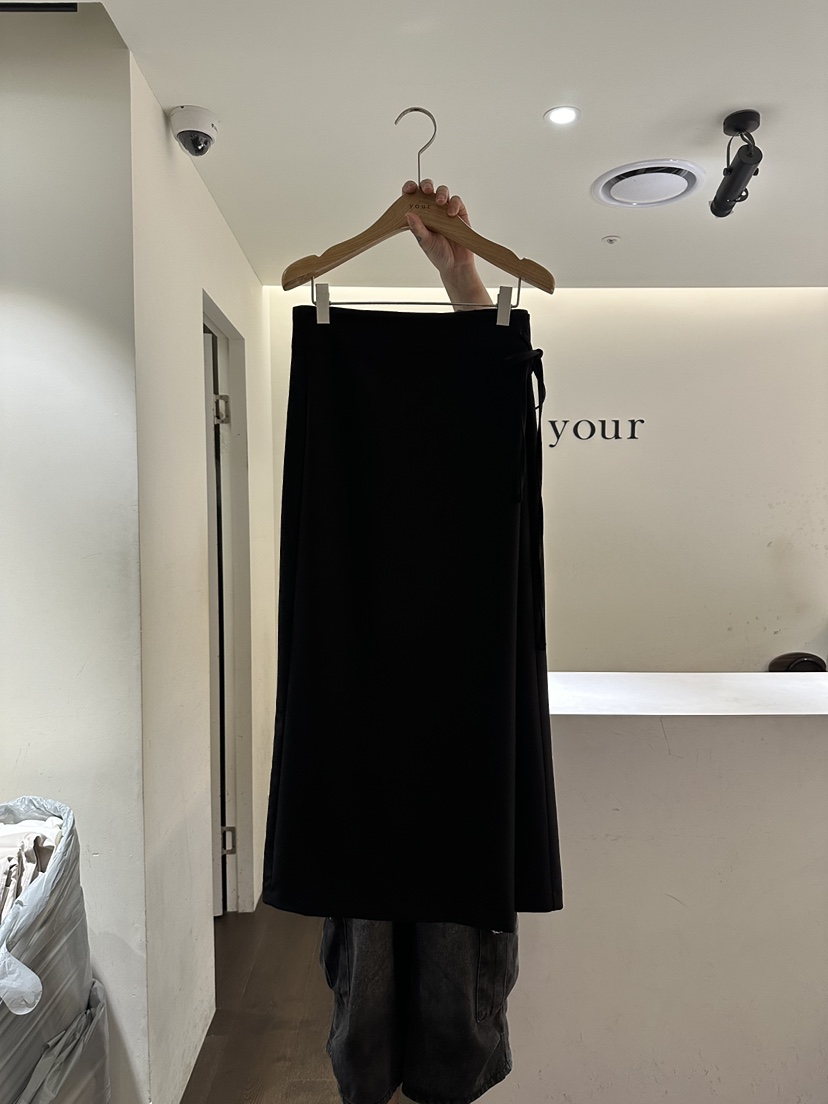 YOUR-P韓國直郵㊣女裝新品真品職業推薦人氣25秋冬長裙含腰繩YOUR-P長裙圖色3