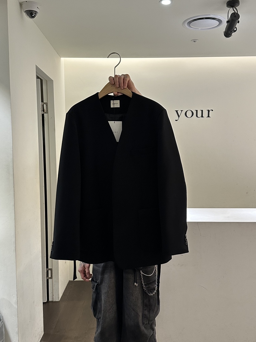 YOUR-P東大門㊣直郵女裝新款人氣25秋冬推薦時尚夾克含腰帶YOUR-P夾克圖色3