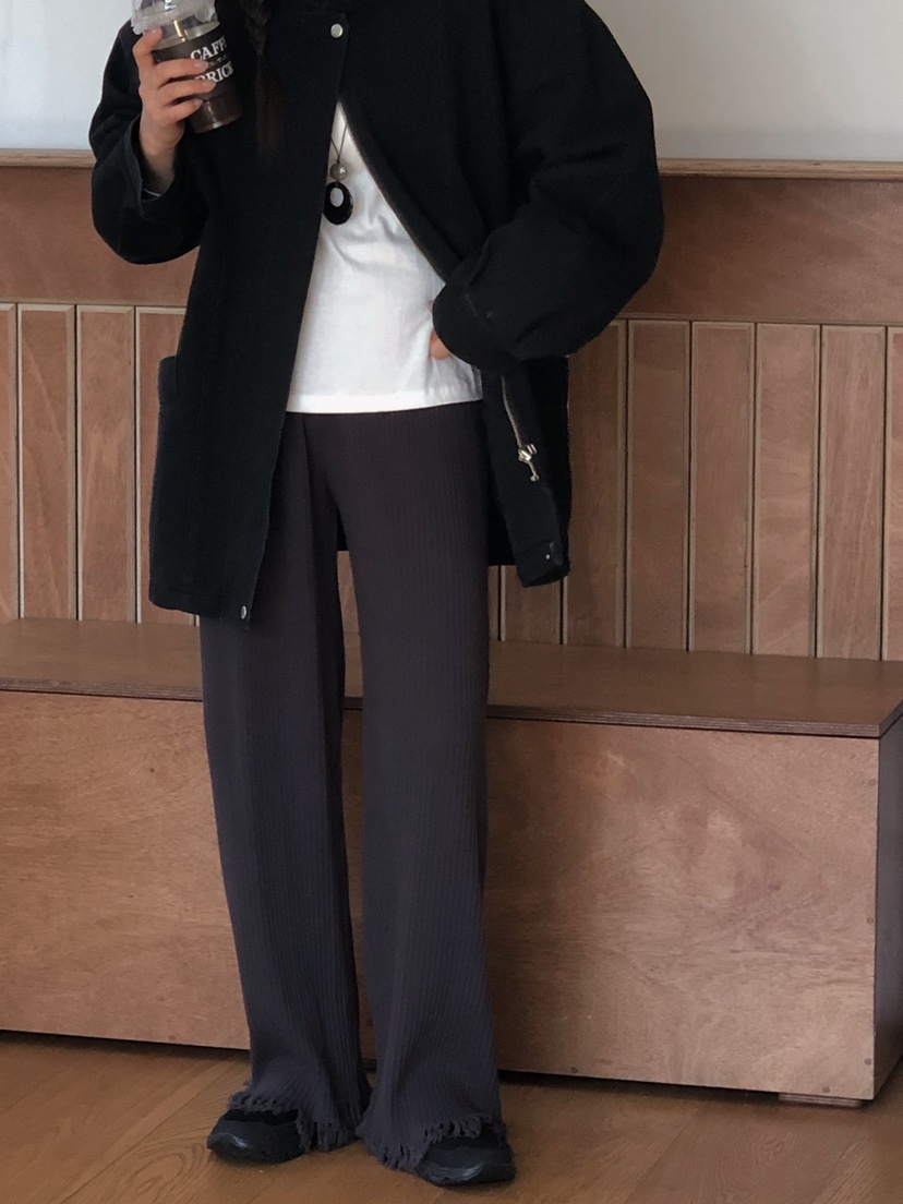 ONDO-P東大門㊣代購女裝新款真品熱賣職業推薦休閑25秋冬休閑褲ONDO-P休閑褲