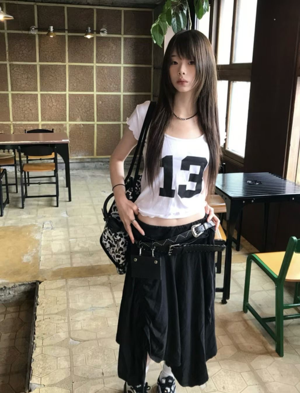 BY RANI-ot東大門㊣實拍女士新款休閑時尚推薦半身裙中短裙BY RANI-ot半身裙/中短裙