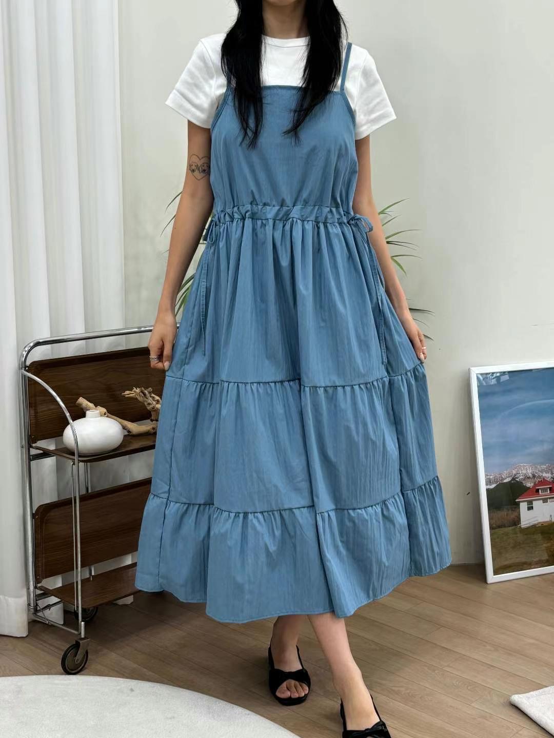YANGPA東大門㊣代購女士新品真品25秋冬時尚熱賣職業連衣裙YANGPA連衣裙圖色1