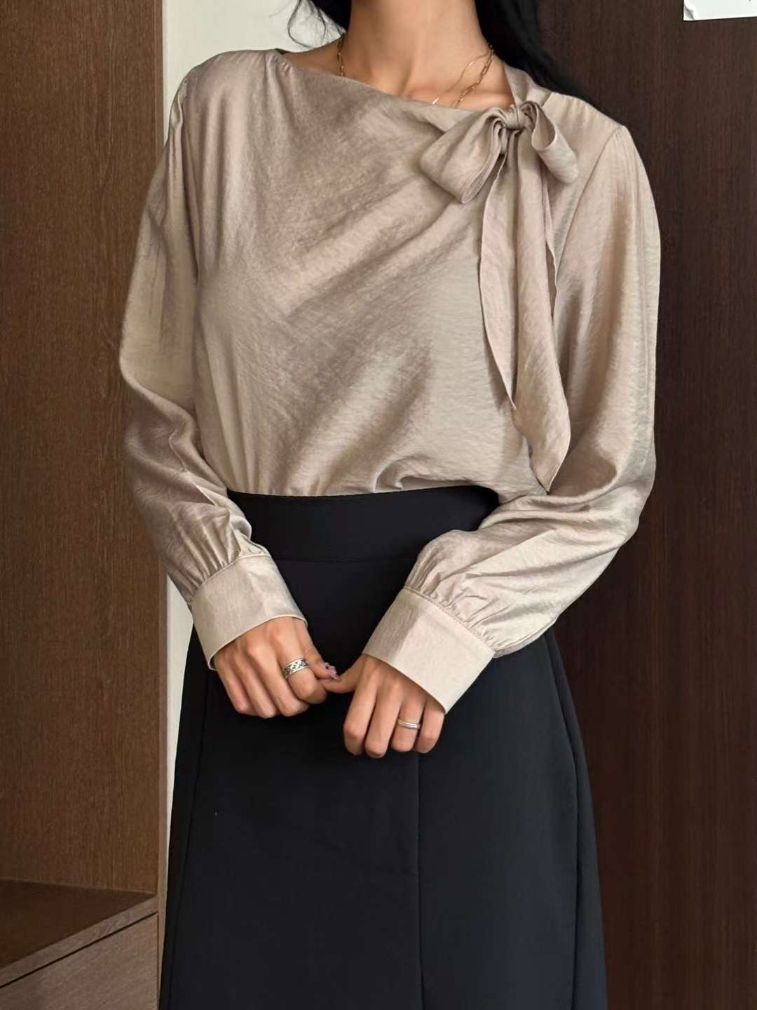 YANGPA東大門㊣直郵女士新品熱賣人氣推薦真品襯衫蕾絲衫套裝YANGPA襯衫/蕾絲衫