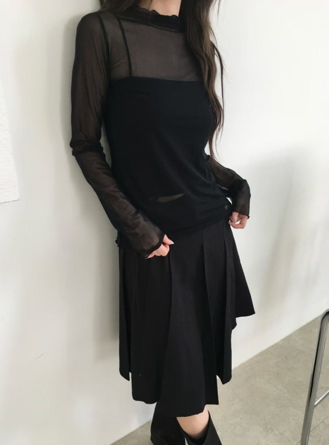 BY RANI-ot東大門㊣直郵女裝新品休閑推薦熱賣職業長袖T恤BY RANI-ot長袖T恤