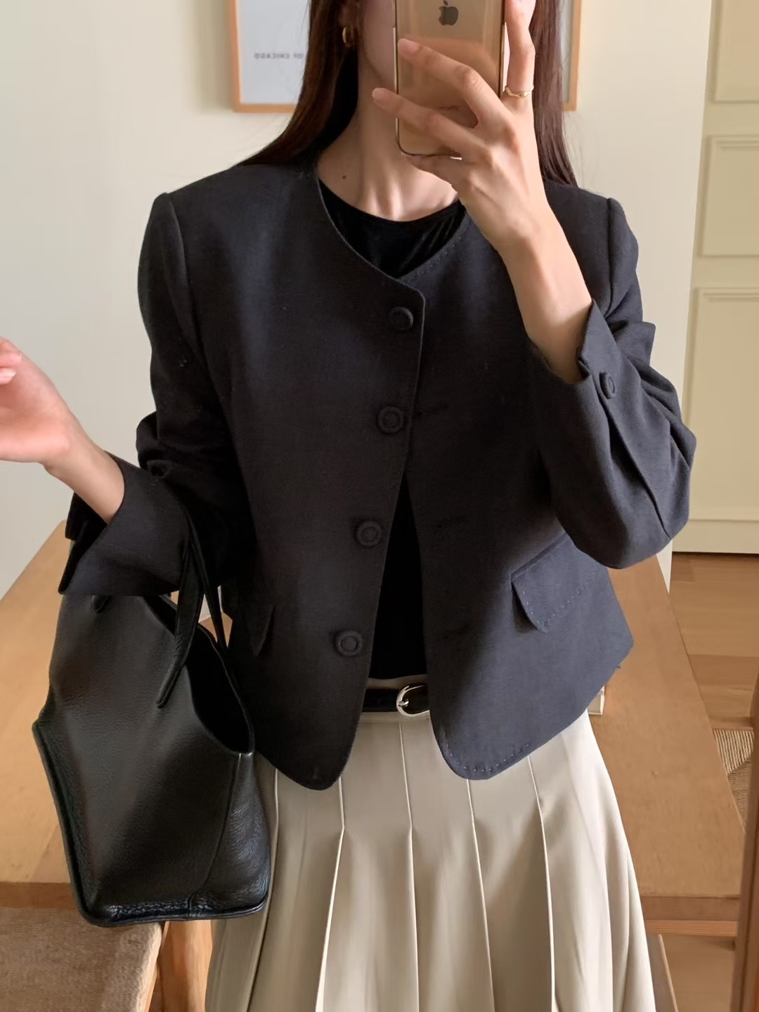 JOURNAL東大門㊣代購女裝新品熱賣真品職業時尚25秋冬人氣夾克JOURNAL夾克圖色1