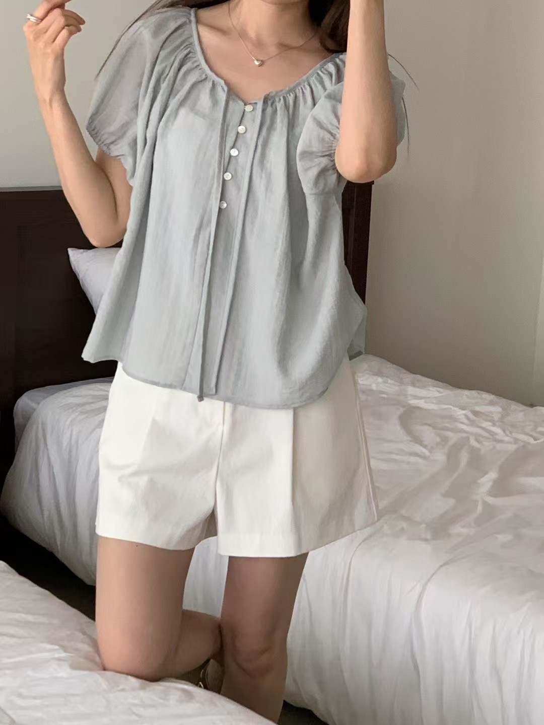 JOURNAL東大門㊣直郵女士新品熱賣職業人氣時尚推薦襯衫蕾絲衫JOURNAL襯衫/蕾絲衫