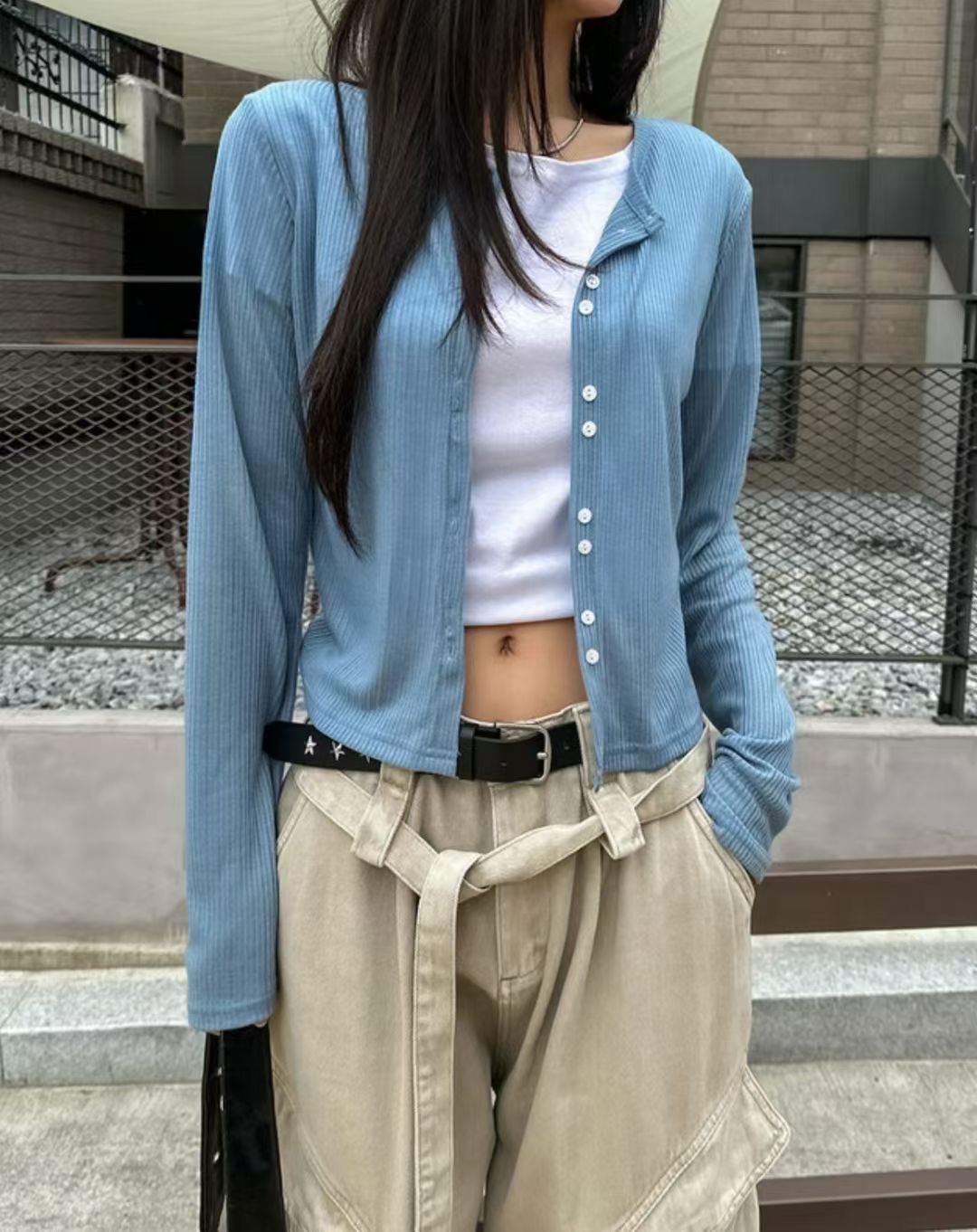BY RANI-ot韓國直郵㊣女裝新品推薦職業時尚休閑25秋冬針織衫BY RANI-ot針織衫圖色3
