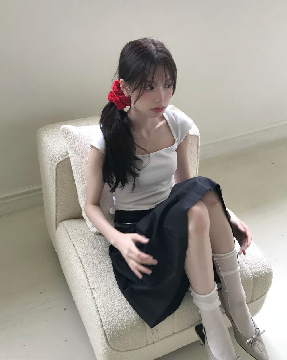 BY RANI-ot東大門㊣實拍女士新款時尚半身裙中短裙不含腰帶BY RANI-ot半身裙/中短裙