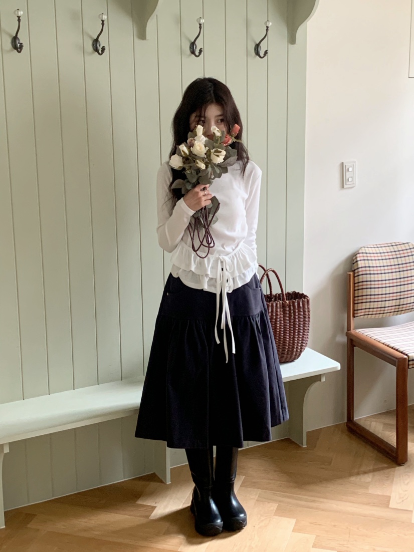 BEFORE SUNRISE東大門㊣代購女裝新款時尚人氣職業長袖T恤BEFORE SUNRISE長袖T恤