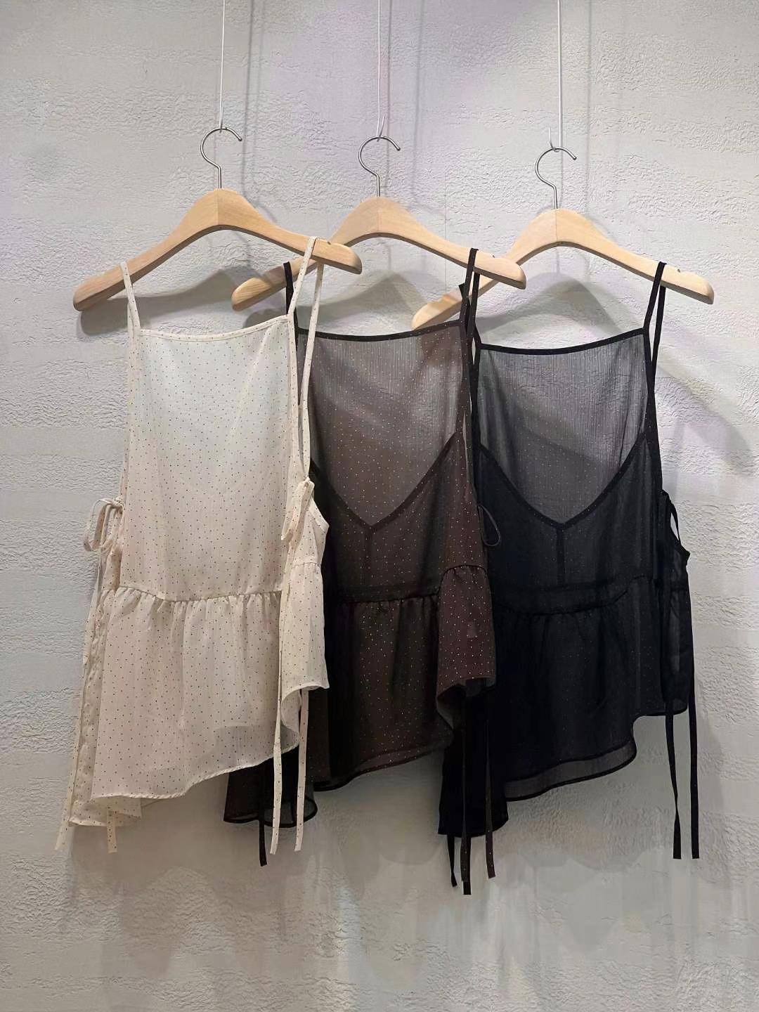 J ME東大門㊣直郵女士新品熱賣時尚人氣休閑25秋冬吊帶背心J ME吊帶/背心圖色2左二色