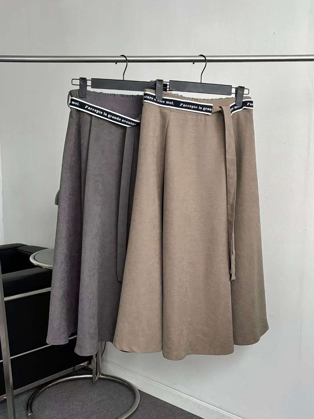MINK DESIGN東大門㊣實拍女士新款休閑時尚真品推薦25秋冬長裙MINK DESIGN長裙