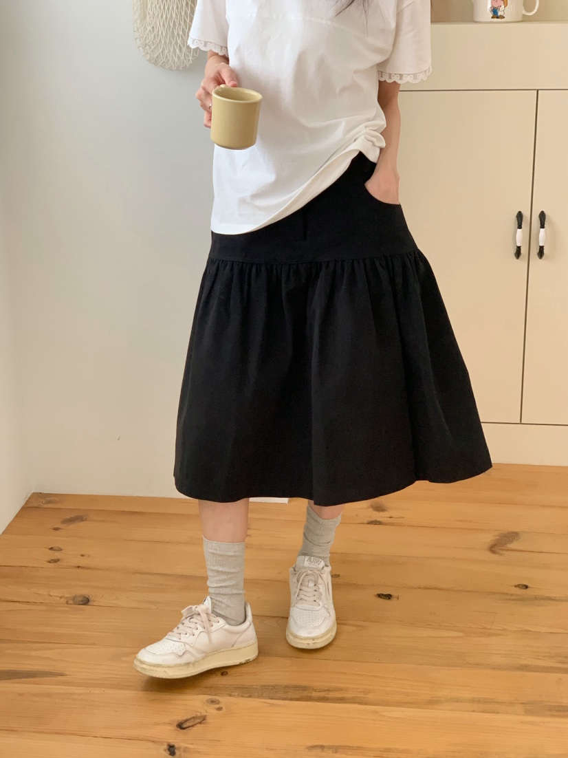 BEFORE SUNRISE韓國直郵㊣女士新款25秋冬休閑半身裙中短裙BEFORE SUNRISE半身裙/中短裙