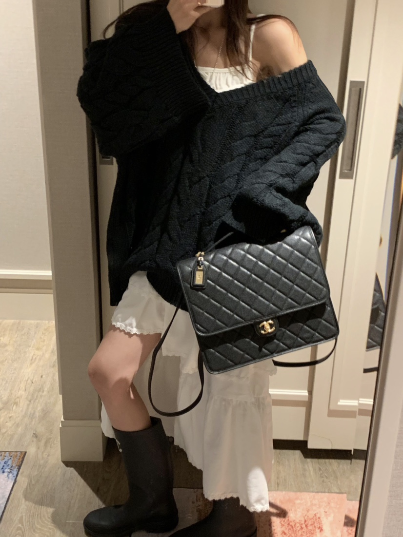 VIRKIN東大門㊣直郵女士新款真品時尚人氣針織衫雙面寬松開衫VIRKIN針織衫