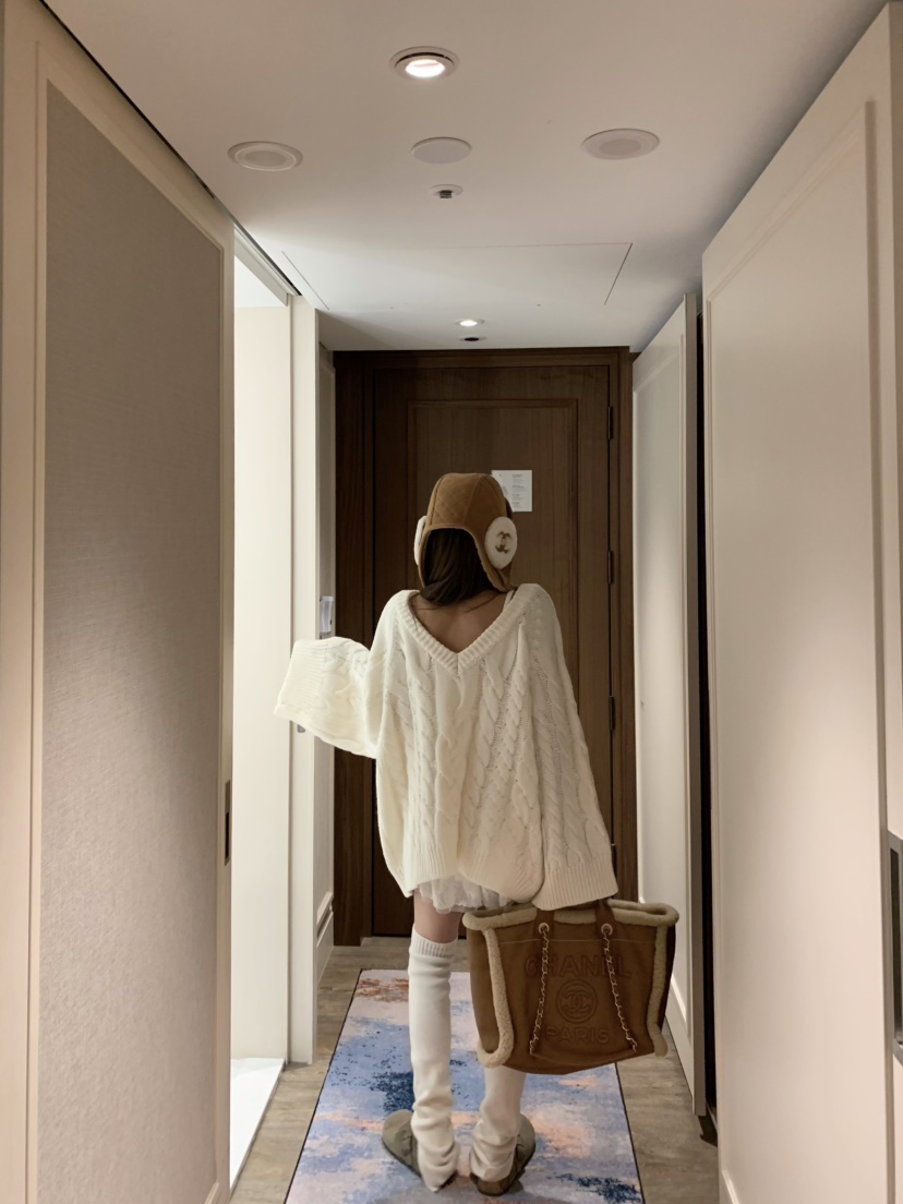 VIRKIN東大門㊣直郵女士新款真品時尚人氣針織衫雙面寬松開衫VIRKIN針織衫