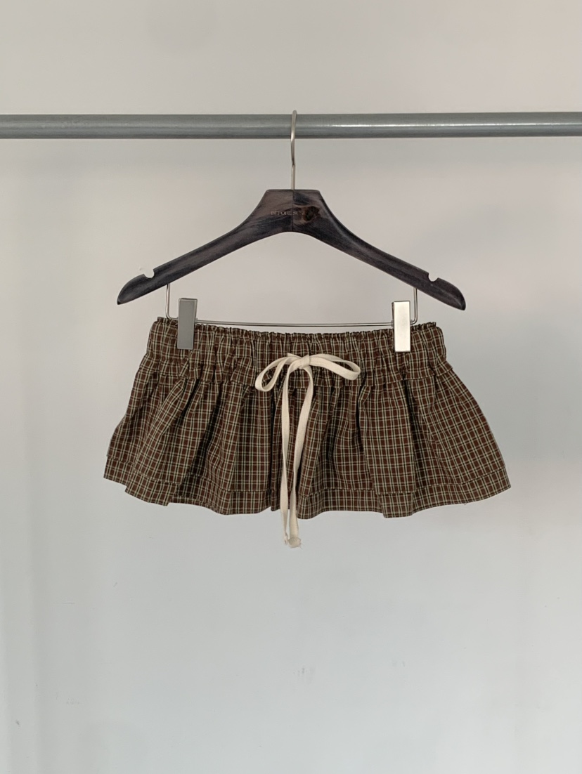 BEFORE SUNRISE東大門㊣代購女裝新品推薦休閑人氣時尚短裙BEFORE SUNRISE短裙圖色1