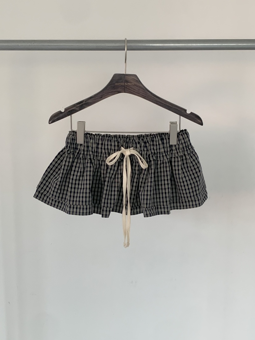 BEFORE SUNRISE東大門㊣代購女裝新品推薦休閑人氣時尚短裙BEFORE SUNRISE短裙圖色2