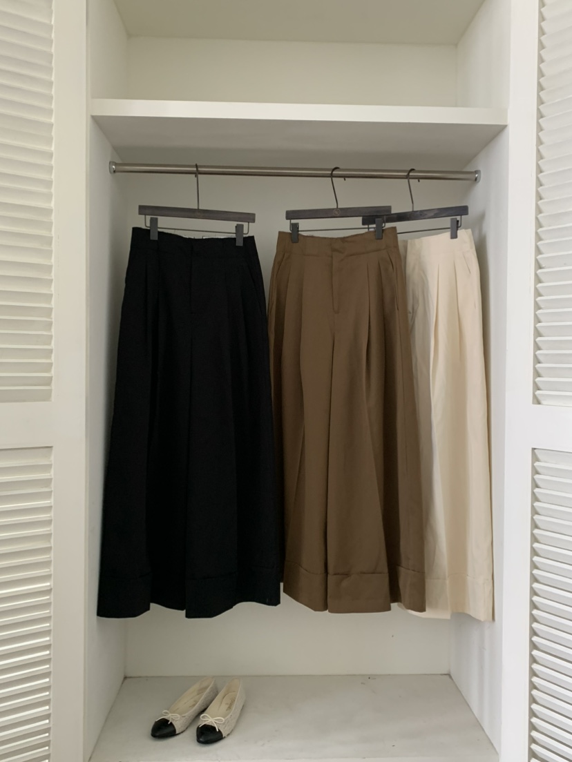 VIRKIN東大門㊣代購女士新款25秋冬休閑真品推薦時尚休閑褲VIRKIN休閑褲圖色3左三色