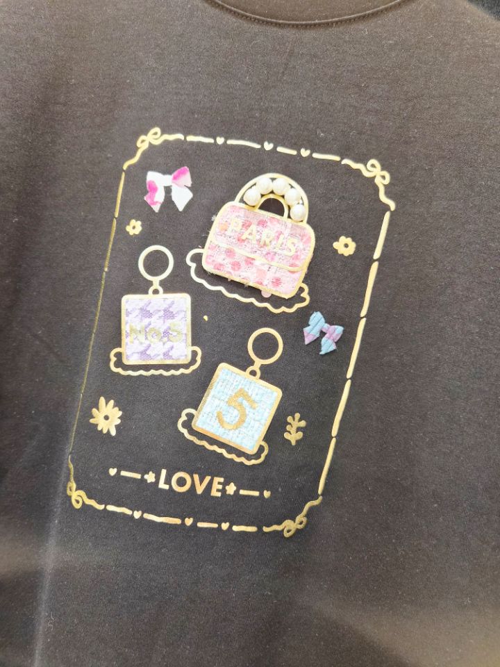 BLING BLING-S韓國代購㊣女裝新品休閑職業熱賣時尚長袖T恤BLING BLING-S長袖T恤