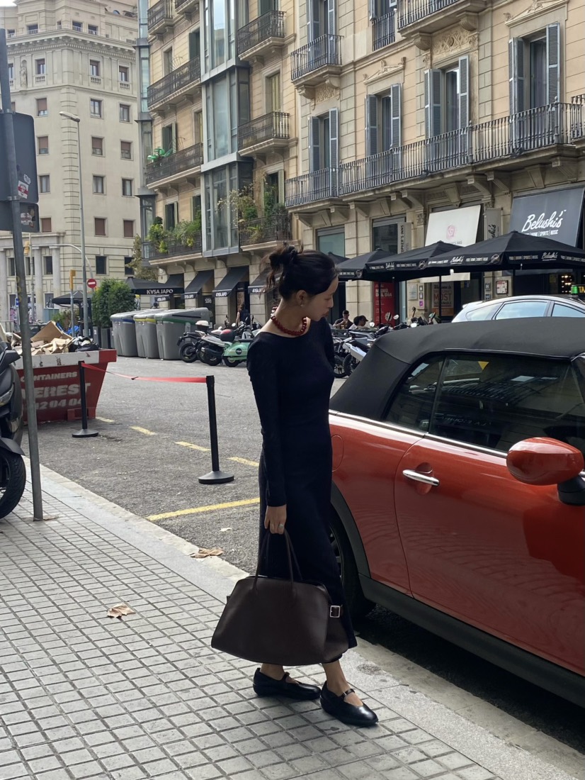 OUPPT東大門㊣直郵女士新款時尚休閑推薦職業連衣裙蕾絲長款OUPPT連衣裙