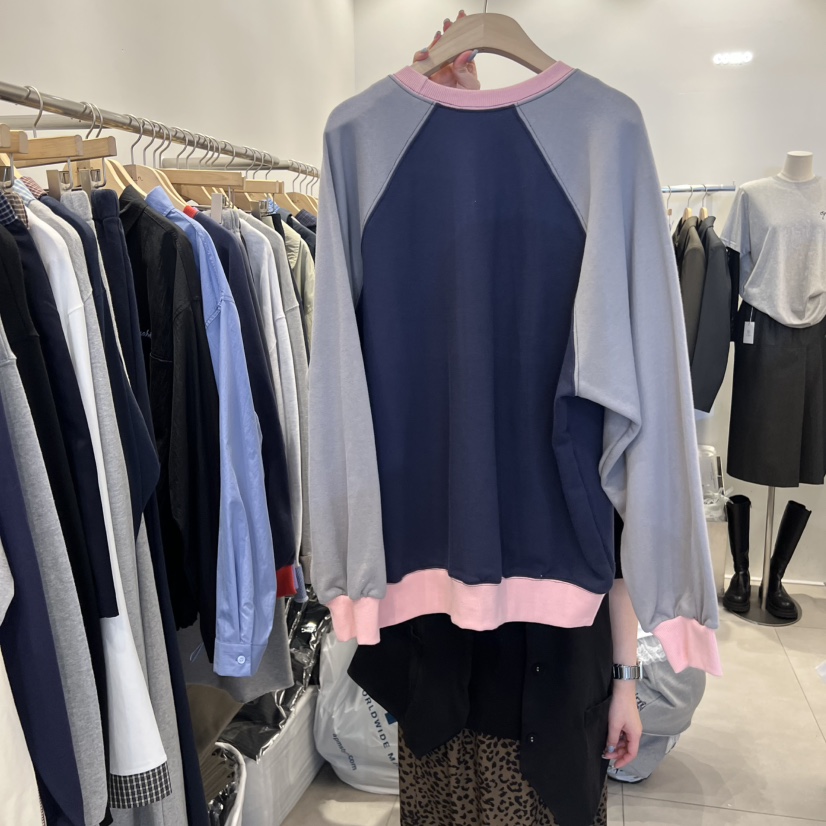 TAN&COMO韓國直郵㊣女士新款25秋冬休閑人氣真品推薦衛衣tan-COMO衛衣