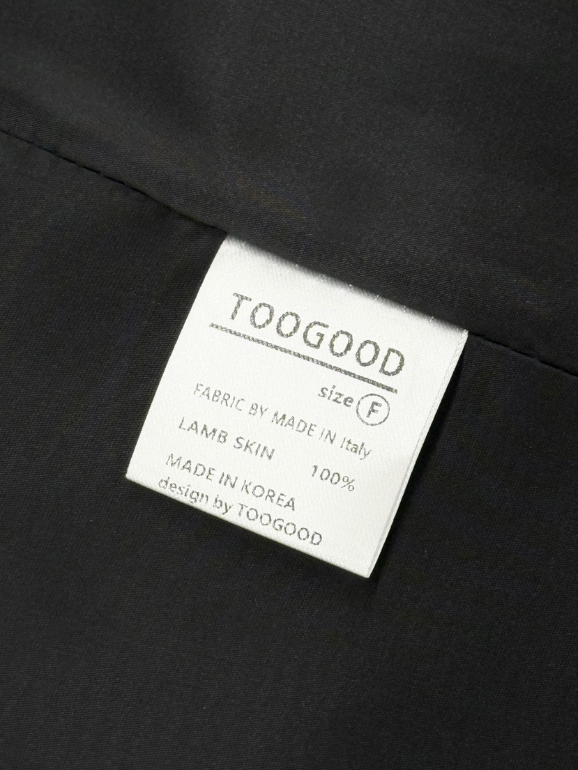 TOOGOOD東大門㊣代購女士新款休閑時尚推薦25秋冬皮衣皮革兜帽TOOGOOD皮衣