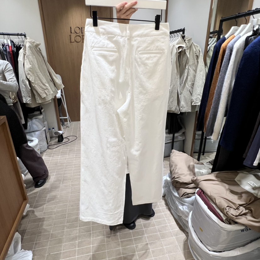 LOFN東大門㊣代購女士新品人氣休閑職業時尚休閑褲不含腰帶LOFN休閑褲