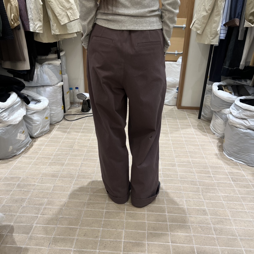 LOFN東大門㊣代購女士新品人氣休閑職業時尚休閑褲不含腰帶LOFN休閑褲