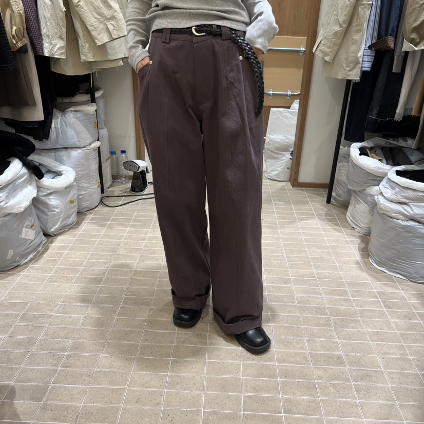 LOFN東大門㊣代購女士新品人氣休閑職業時尚休閑褲不含腰帶LOFN休閑褲