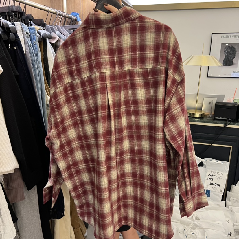 VIRKIN韓國直郵㊣女士新品真品推薦職業熱賣休閑襯衫蕾絲衫VIRKIN襯衫/蕾絲衫