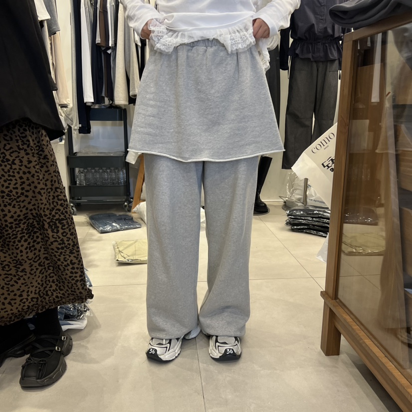 TAN&COMO韓國代購㊣女士新款人氣休閑職業熱賣時尚裙褲tan-COMO裙褲