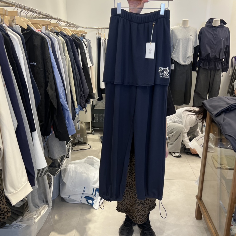 TAN&COMO韓國代購㊣女士新款人氣休閑職業熱賣時尚裙褲tan-COMO裙褲圖色2