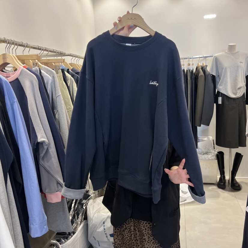 TAN&amp;COMO東大門㊣代購女士新品人氣推薦休閑25秋冬衛衣tan-COMO衛衣圖色3