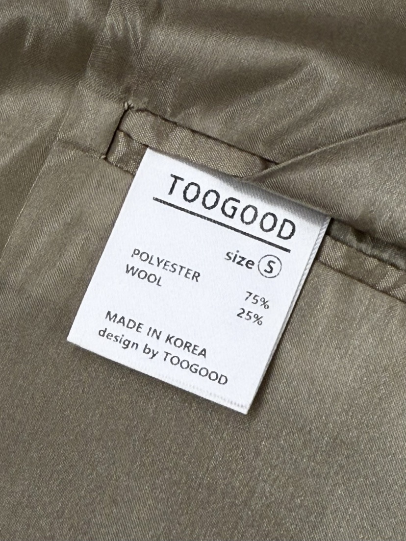 TOOGOOD東大門㊣實拍女裝新品職業人氣推薦時尚25秋冬休閑夾克TOOGOOD夾克