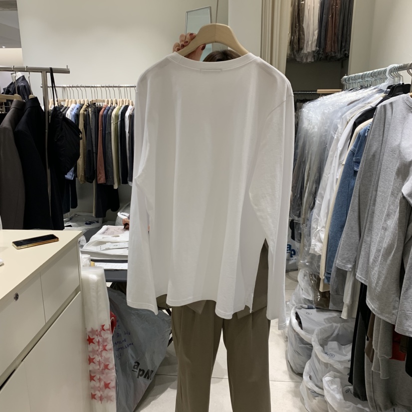 NAVYBURST東大門㊣實拍女士新品真品職業推薦人氣25秋冬長袖T恤NAVY BURST長袖T恤