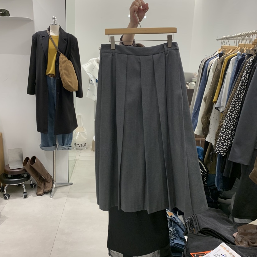 ANN MARGRET韓國代購㊣女裝新品人氣半身裙中短裙GRETA.Y半身裙/中短裙圖色2