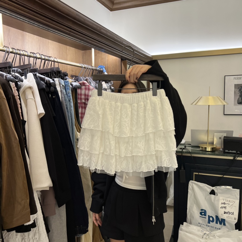 VIRKIN東大門㊣代購女士新品推薦休閑時尚職業真品人氣短裙VIRKIN短裙