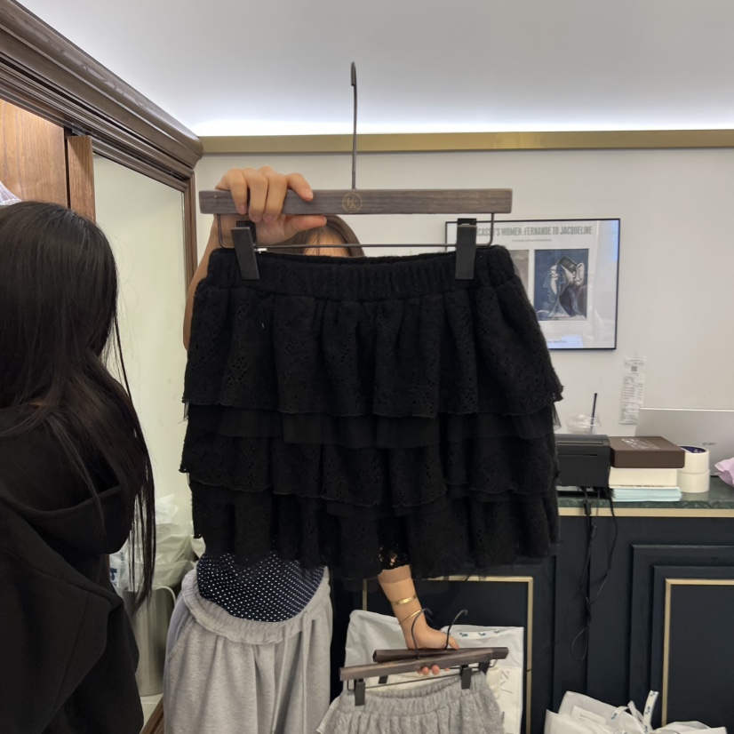 VIRKIN東大門㊣代購女士新品推薦休閑時尚職業真品人氣短裙VIRKIN短裙圖色2