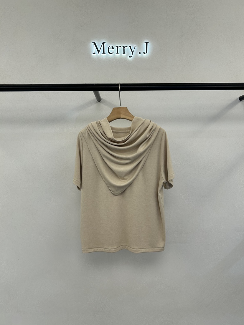 MERRY-J東大門㊣直郵女士新品25秋冬時尚人氣職業T恤含圍巾MERRY-JT恤