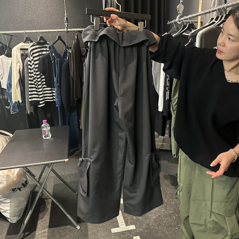 ELF-L東大門㊣代購女裝新款休閑熱賣時尚推薦人氣真品休閑褲PROJECT ELF/ELF-L休閑褲