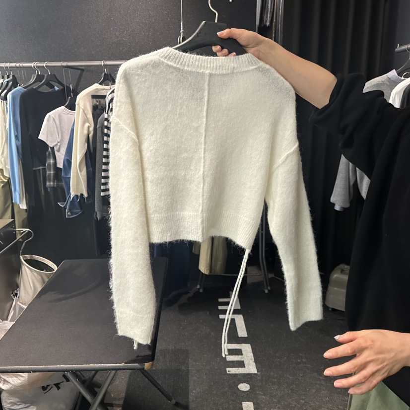 ELF-L韓國直郵㊣女裝新品熱賣人氣推薦休閑25秋冬職業針織衫PROJECT ELF/ELF-L針織衫