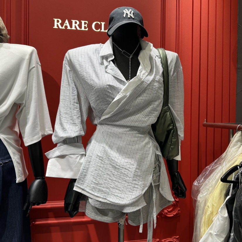 RARE CLOSET東大門㊣直郵女士新款熱賣推薦時尚襯衫蕾絲衫RARE CLOSET襯衫/蕾絲衫