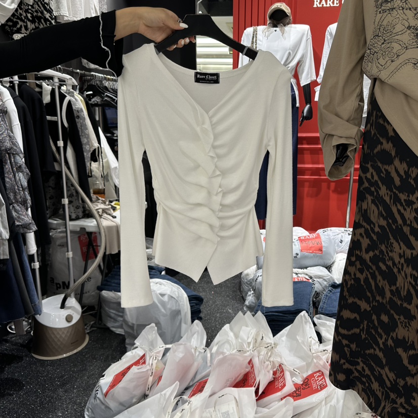 RARE CLOSET東大門㊣實拍女士新品休閑熱賣推薦25秋冬針織衫RARE CLOSET針織衫