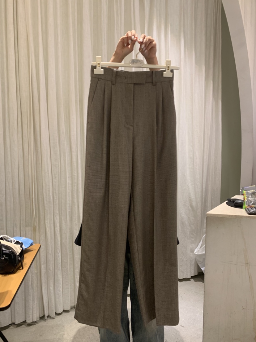 PAPERMOON東大門㊣直郵女士新品推薦熱賣人氣25秋冬真品休閑褲paper moon休閑褲