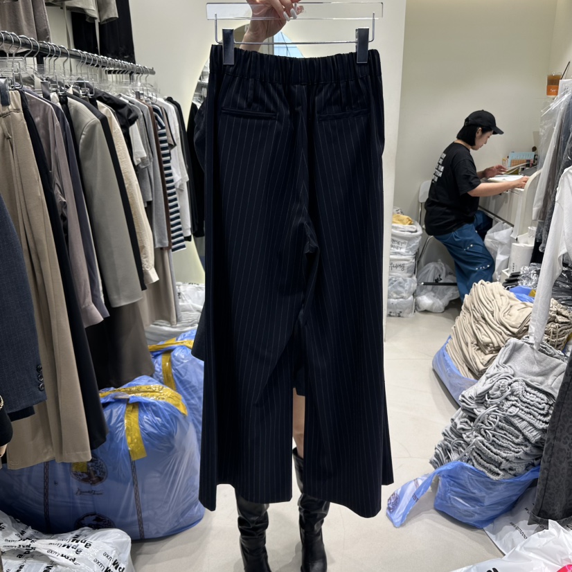 AT THE END韓國直郵㊣女裝新款人氣職業真品熱賣25秋冬休閑褲AT THE END休閑褲