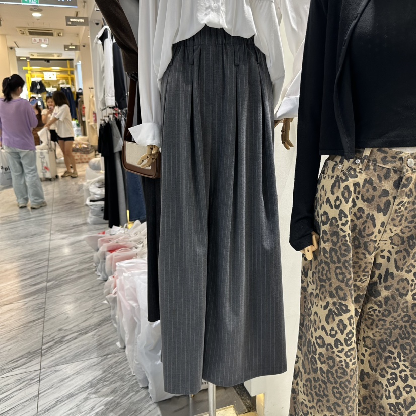 AT THE END韓國直郵㊣女裝新款人氣職業真品熱賣25秋冬休閑褲AT THE END休閑褲