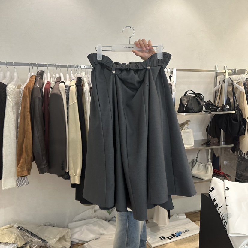 CREAM VILLA韓國直郵㊣女裝新品職業長裙CREAMVILLA長裙