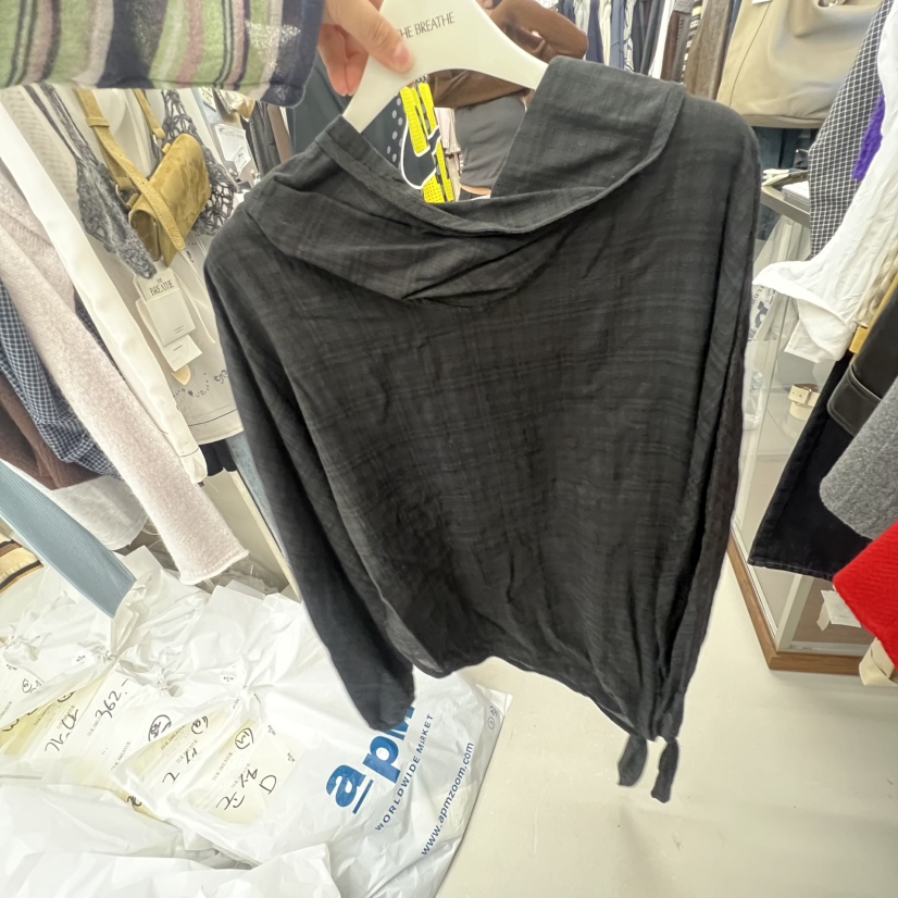 BREATHE東大門㊣代購女士新品真品25秋冬休閑人氣襯衫蕾絲衫BREATHE襯衫/蕾絲衫圖色1