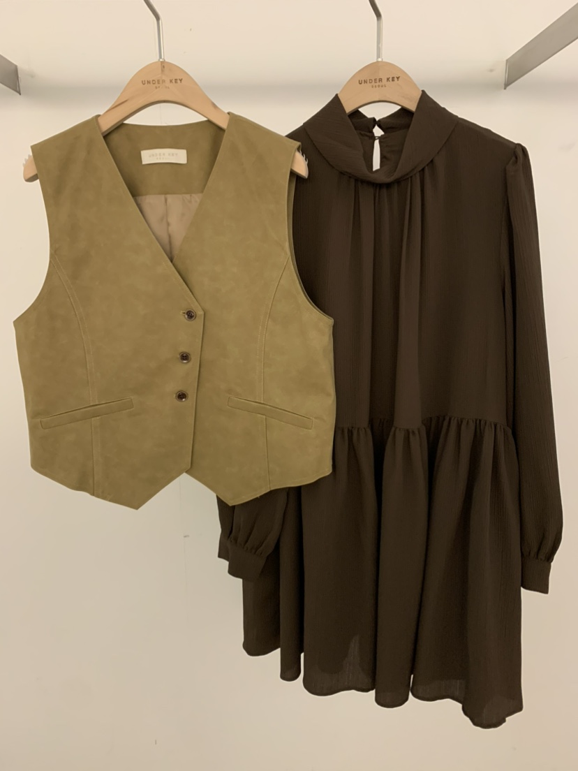 UNDER KEY東大門㊣代購女士新品25秋冬熱賣職業人氣套裝套裝UNDER KEY套裝